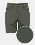Cashmere Finish Stretch Twill Short - Moss