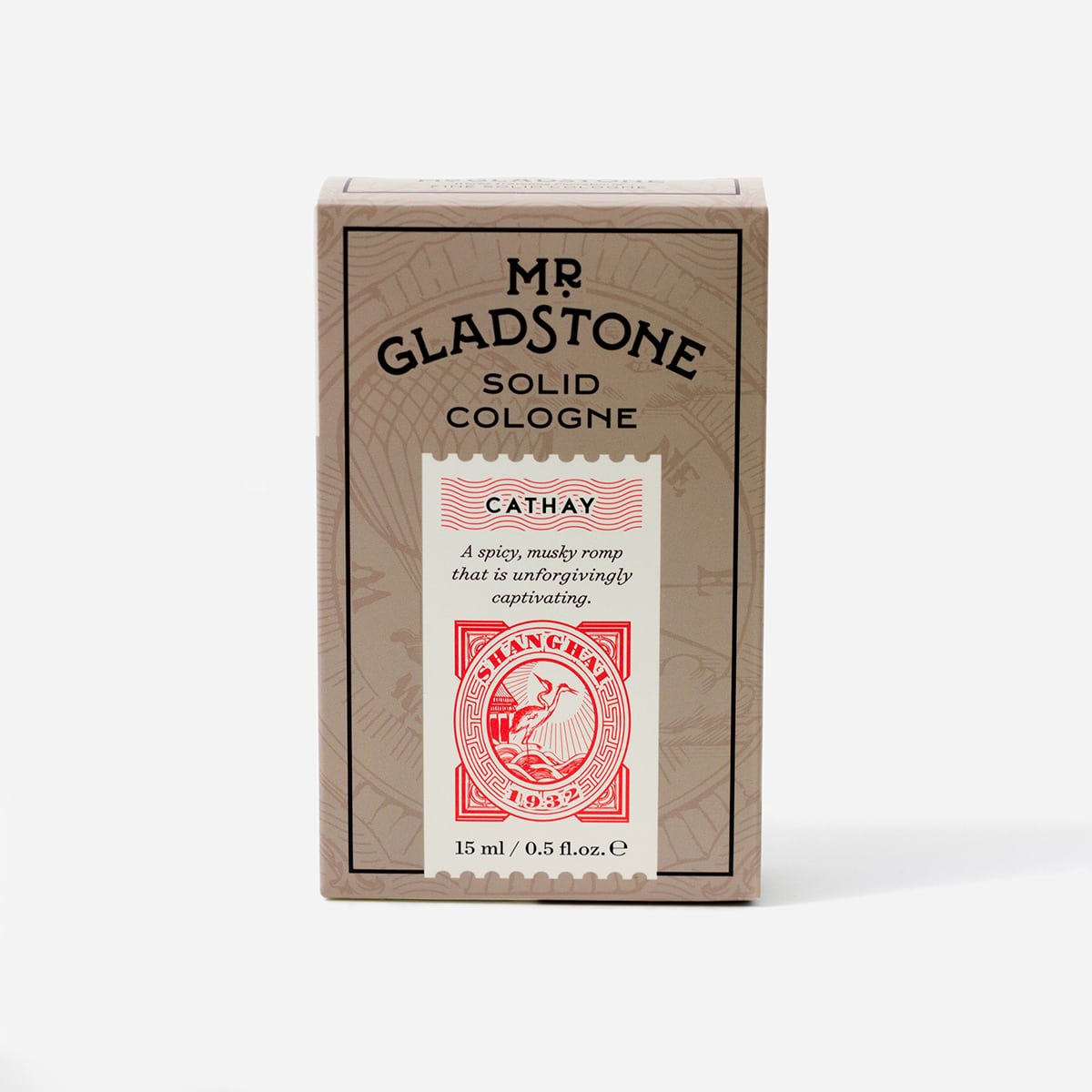 Mr. Gladstone Fine Solid Cologne Box