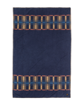 Cotton Blanket - Navy / Irondale