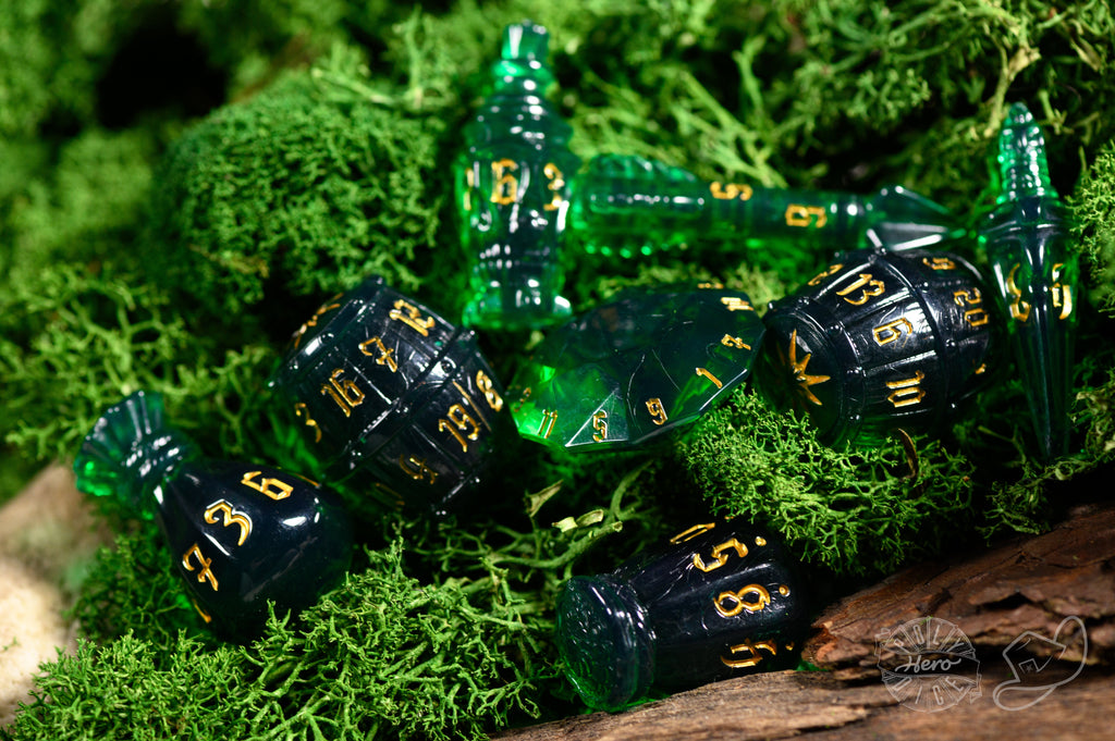PolyHero Rogue 8 Dice Set