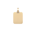 Rectangular Detail Crystal Pendant G