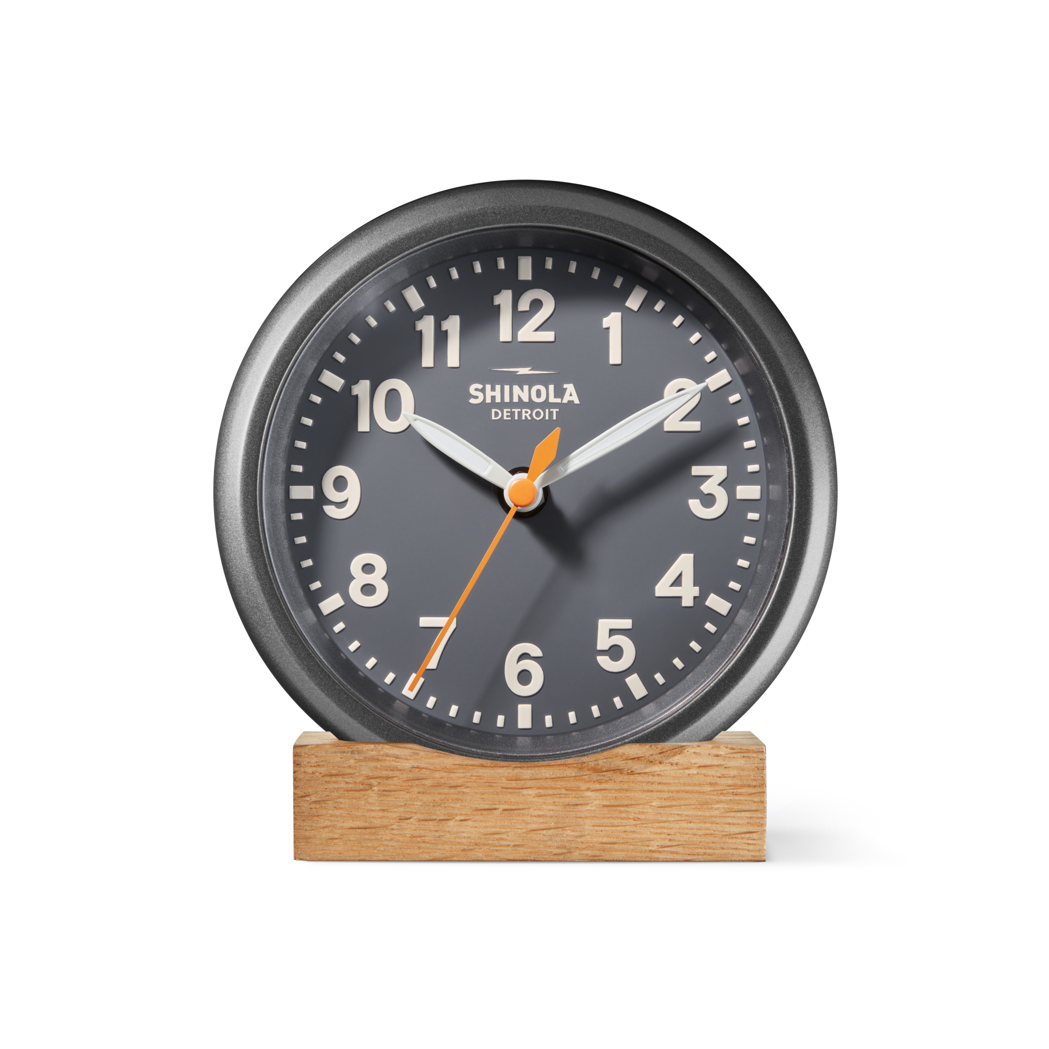 6" Runwell Clock - Dark Gray