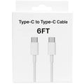 Type C To Type C 6FT Cable In Box MW631