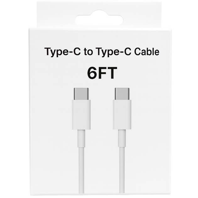 Type C To Type C 6FT Cable In Box MW631