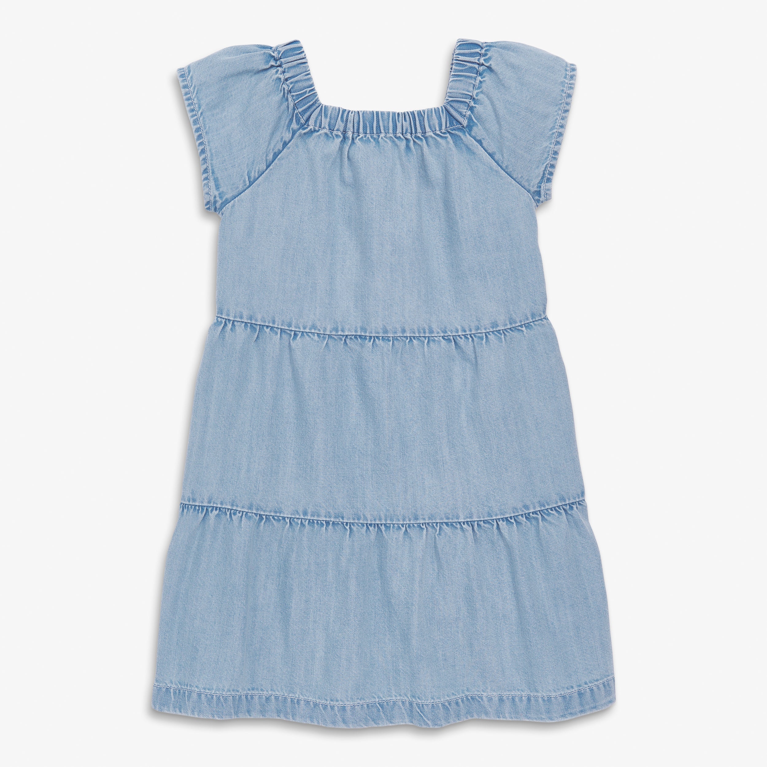 Kids chambray picnic dress