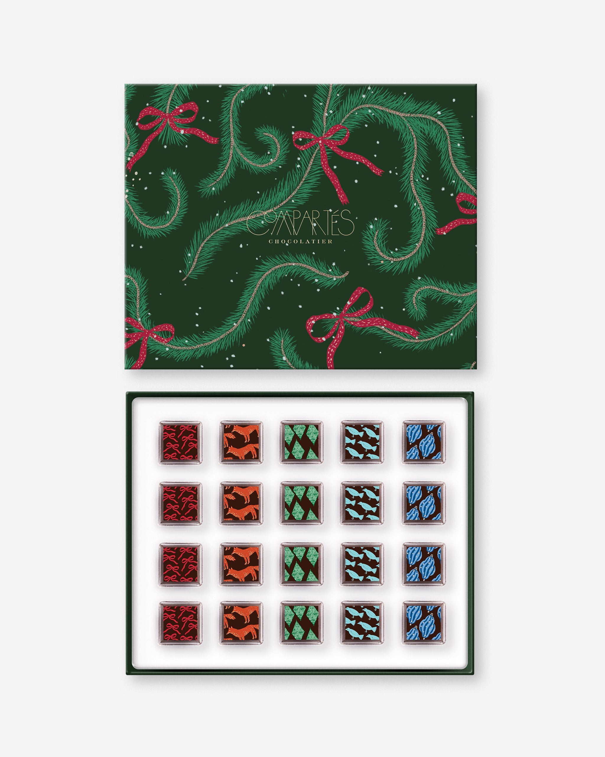 Best Christmas Chocolate Gift Box - Green Pine