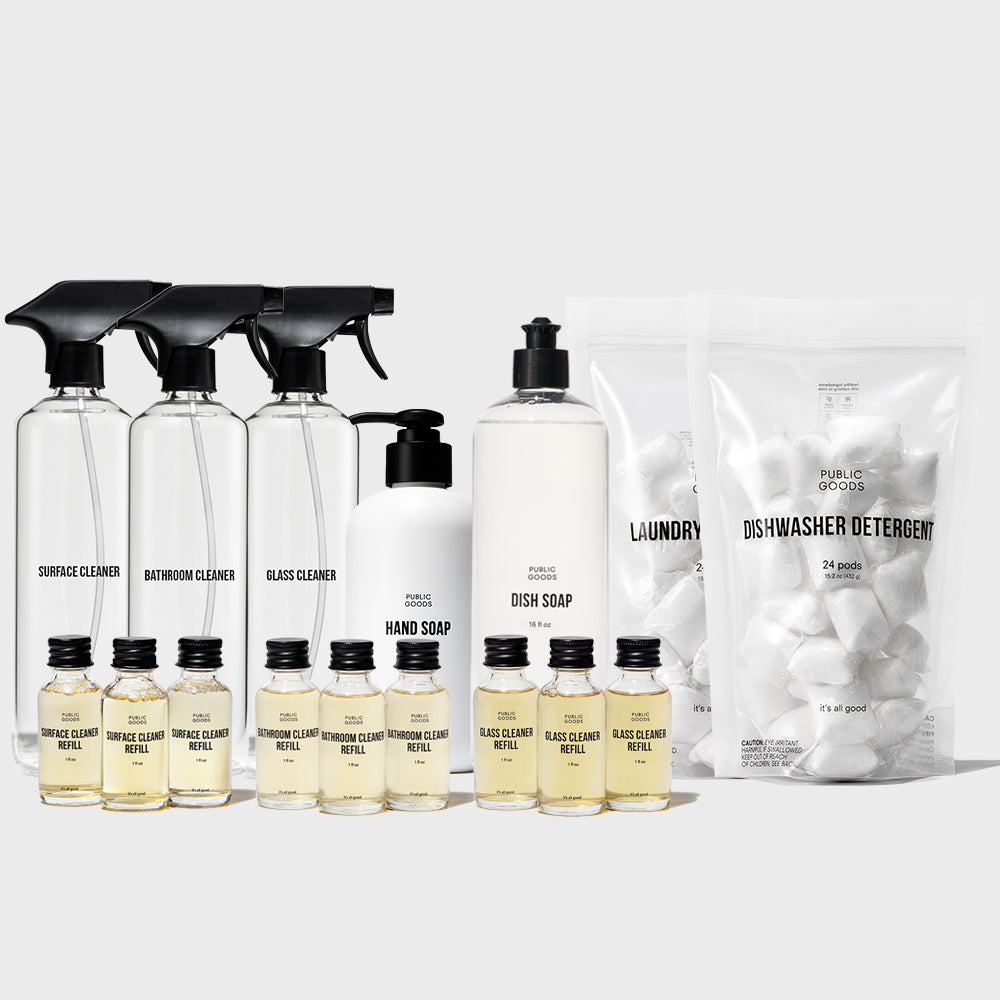 Cleaning Essentials Set (Glass)
