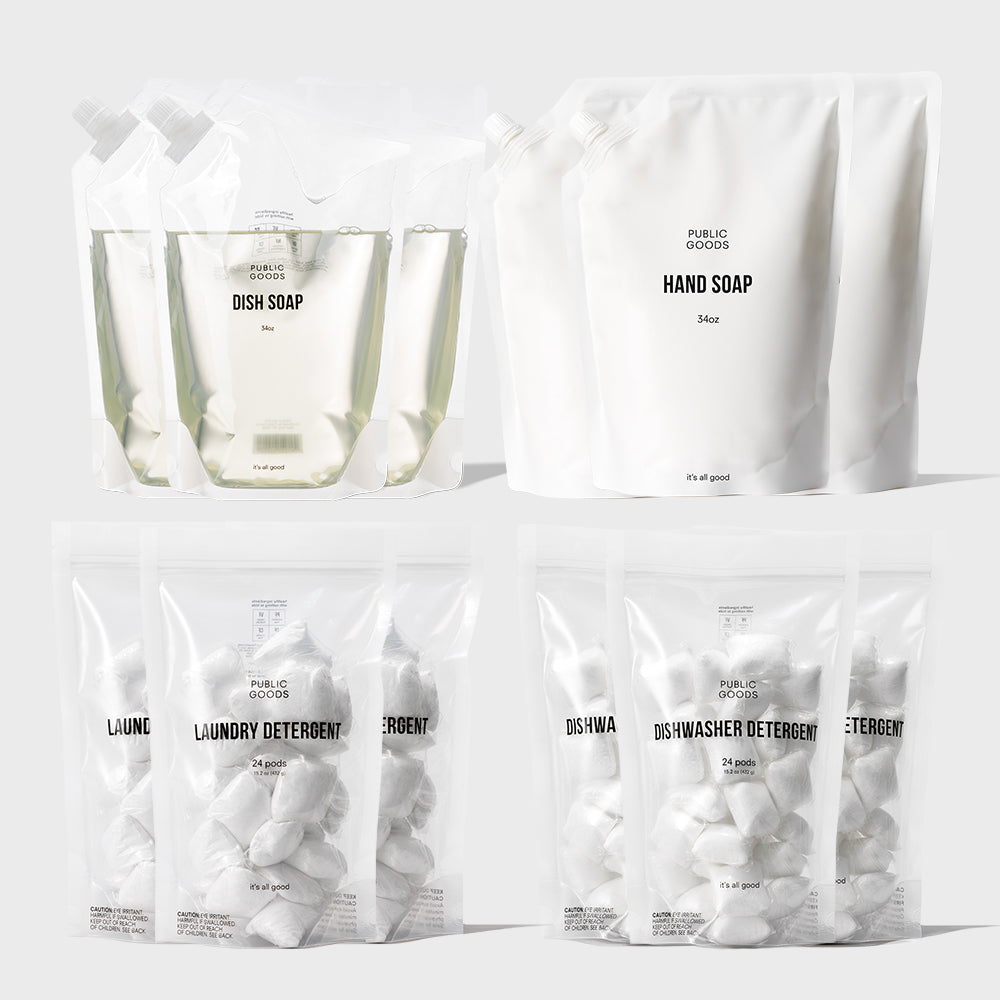 Cleaning Refill Set (3 Month Supply)