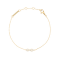 Mirelle Infinity Bracelet Gold