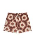 Cocoa Garden Shibori Swim Trunk