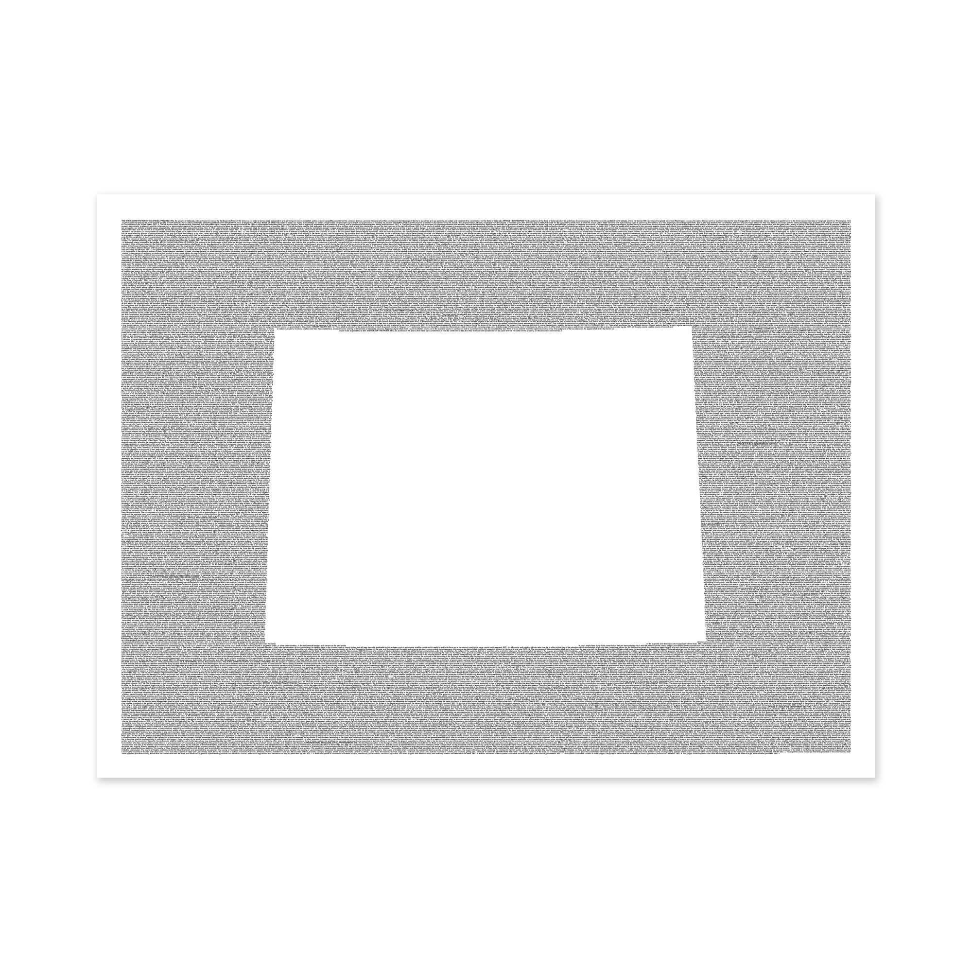 Colorado's Constitution