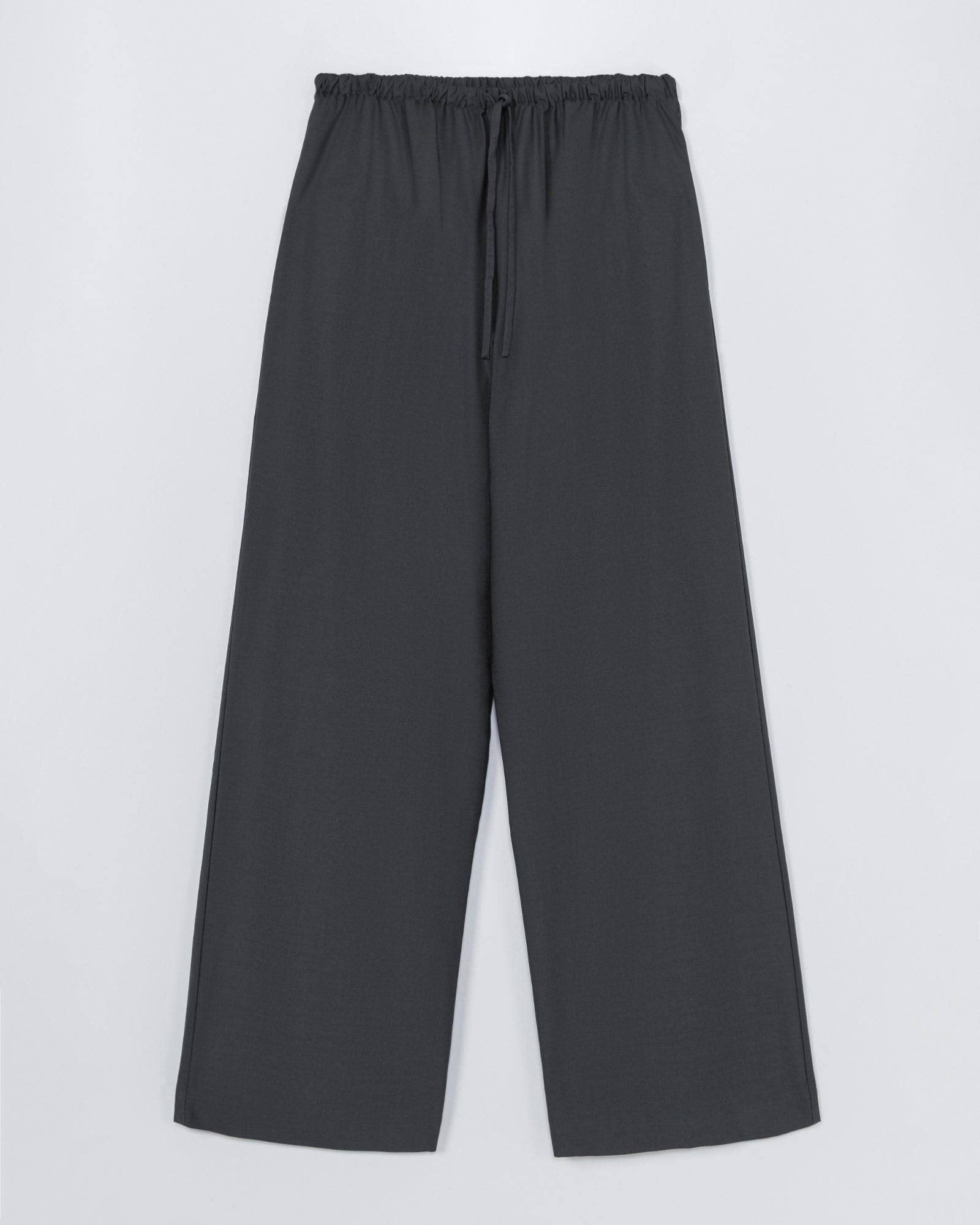Tailored Drawstring Pant in Ebony