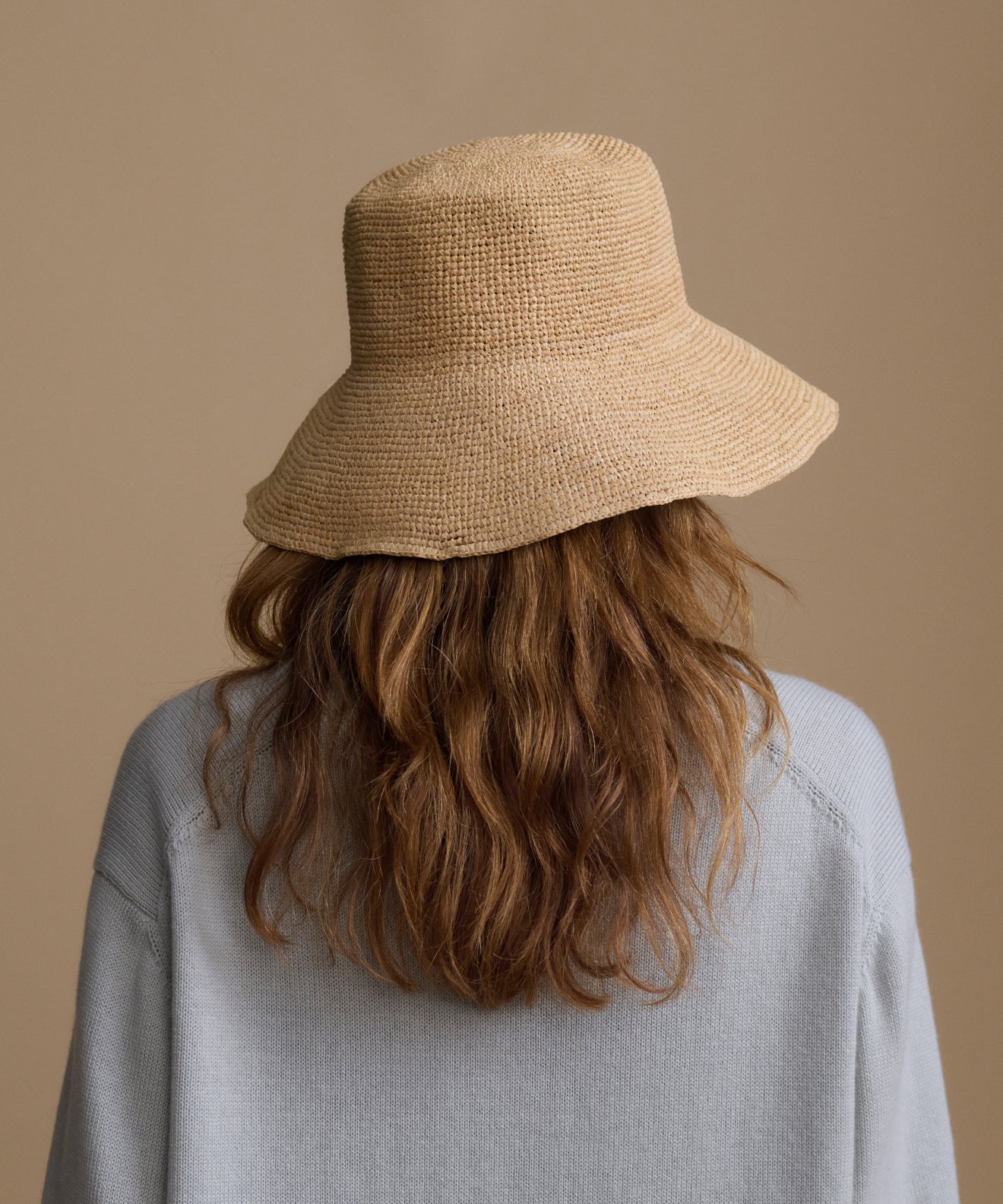 Crochet Raffia Sun Hat