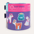 Crocodile Creek Let's Begin 2 Piece Puzzle Unicorn