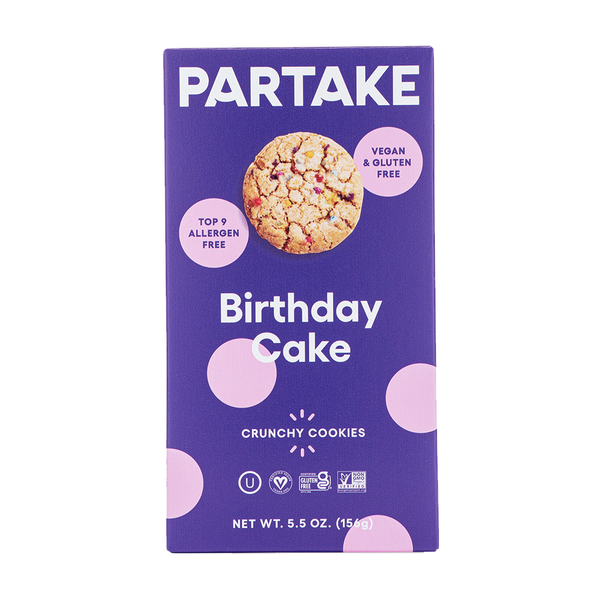 Crunchy Birthday Cake Cookies