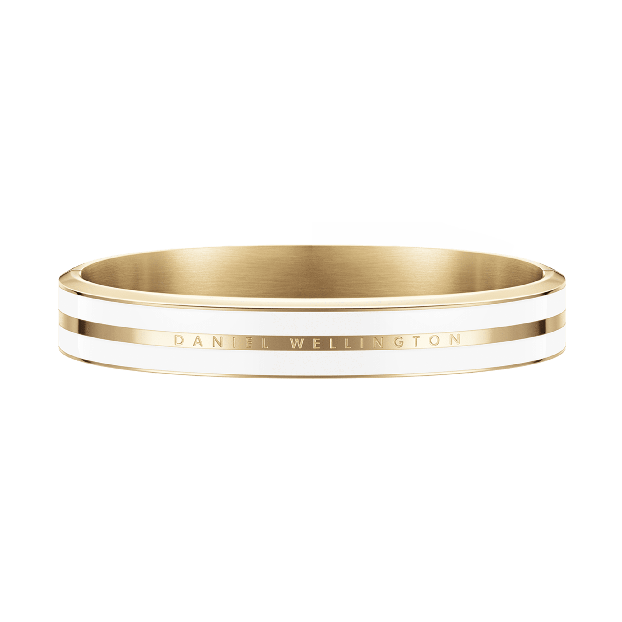 Emalie Infinite Gold Satin White