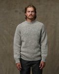 Heritage 3-gauge Wool Sweater - Oat Heather