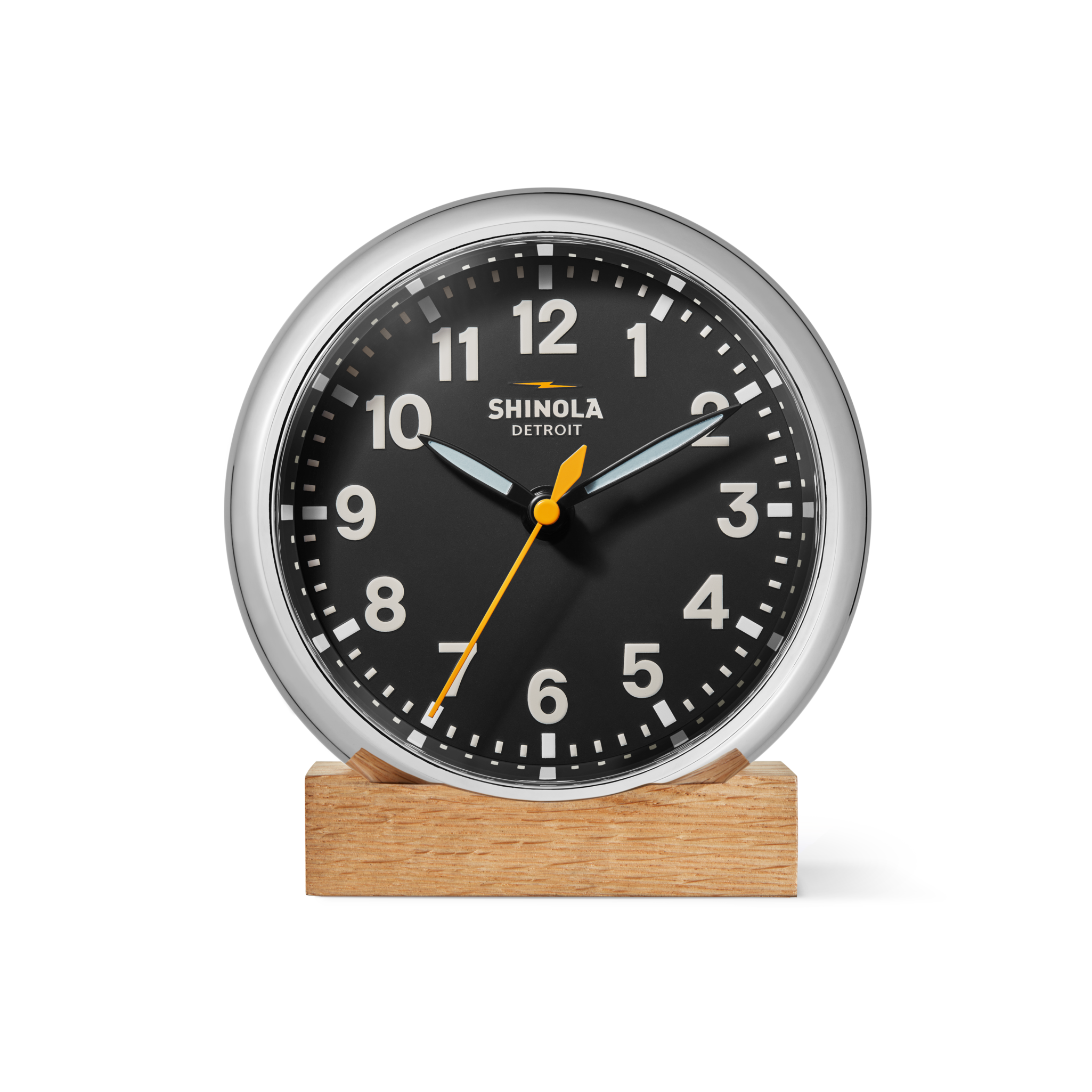 6" Runwell Clock - Black