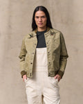 Women's Western Satin Jacket - Silver Sage