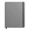 Large Hard Grid Journal - Stone