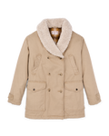 Women's Canvas Packer Coat - Natural