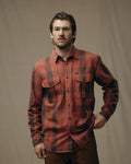 Vintage Wash Alaskan Guide Shirt - Sequoia / Dark Bown Plaid