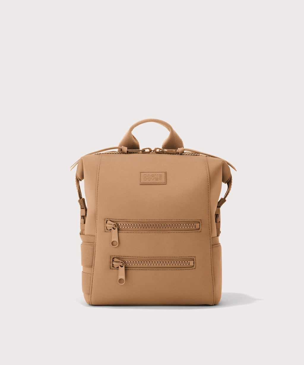 Indi Diaper Backpack in Camel, Small