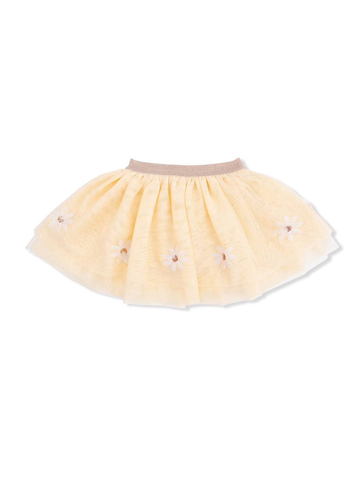 Tutu Skirt with Bike Shorts, Daisy
