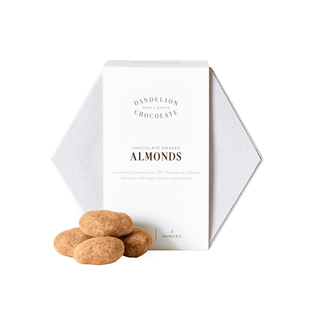 Chocolate Dragée Almonds