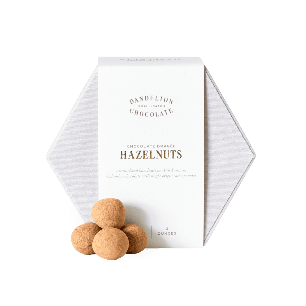 Chocolate Dragée Hazelnuts