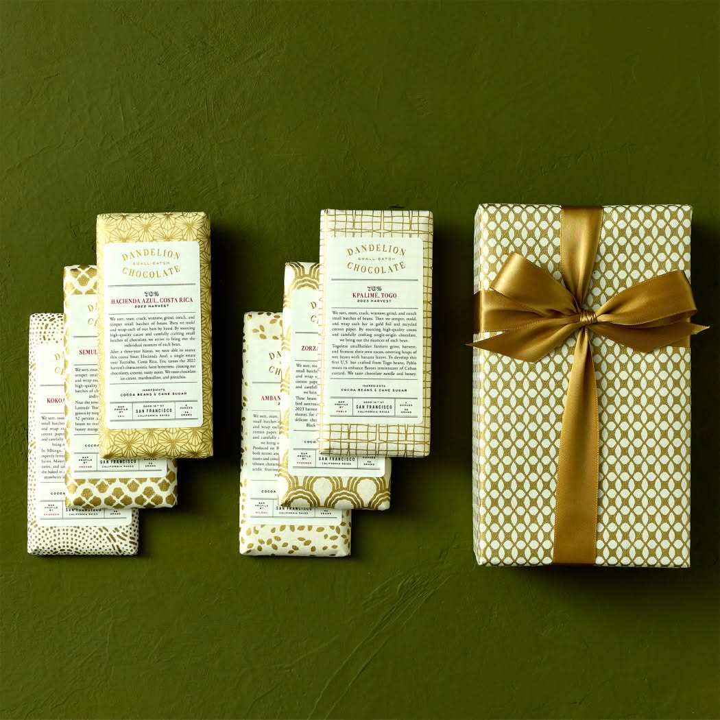 Giftwrapped 70% Six-Bar Gift Set