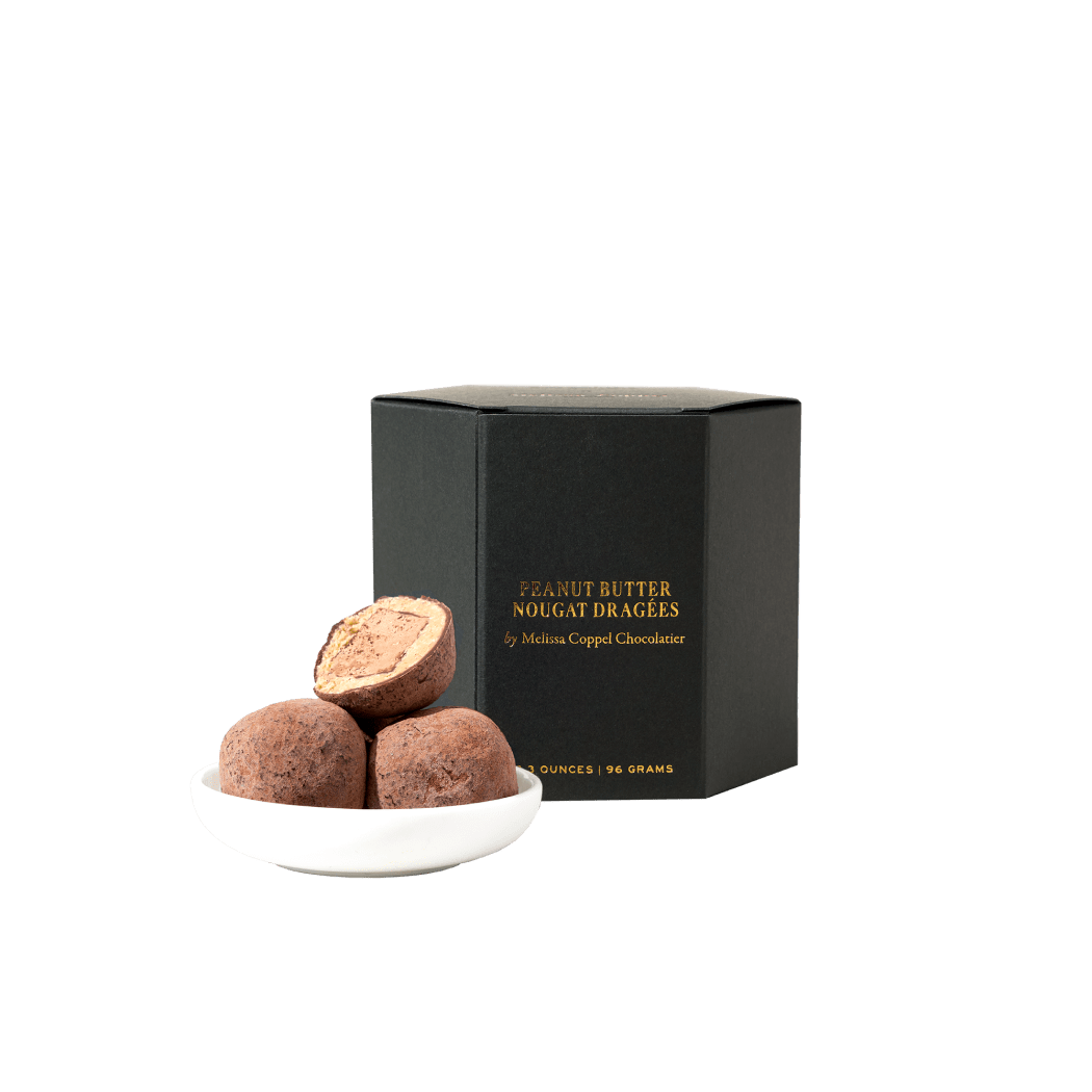 Peanut Butter Nougat Dragées by Melissa Coppel