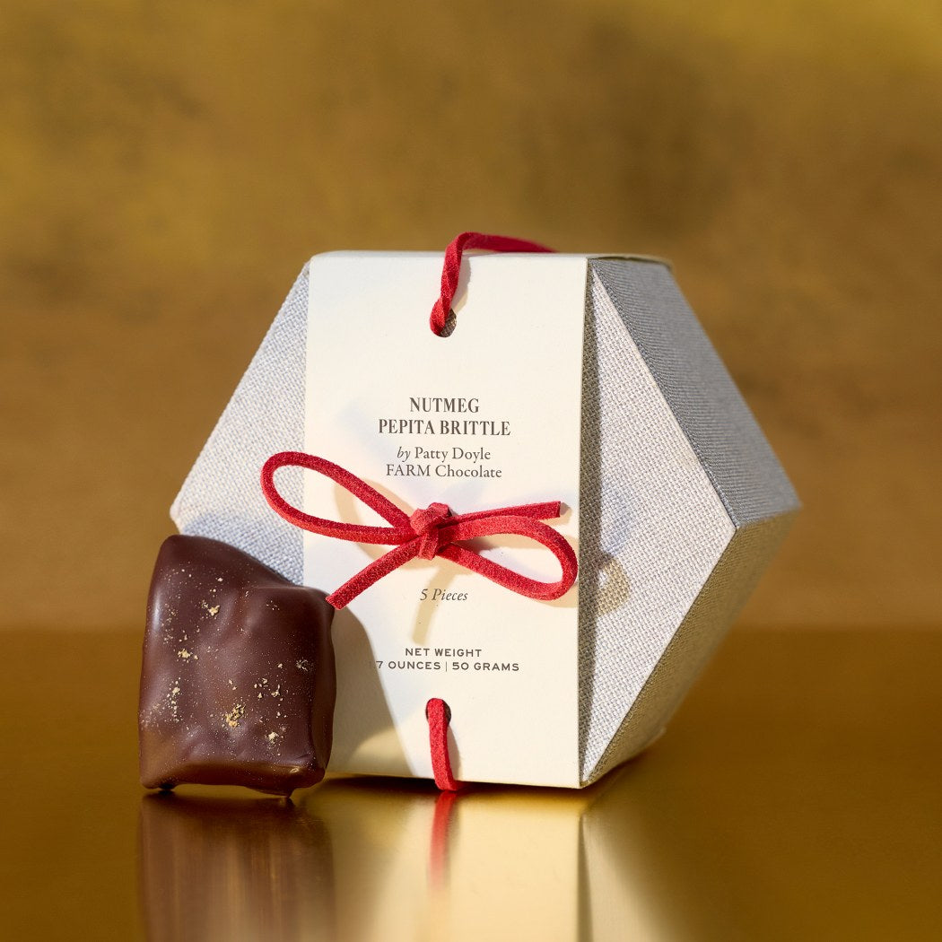 Pepita Nutmeg Brittle - FARM Chocolate