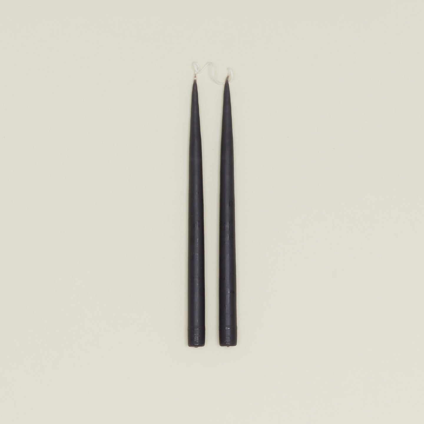 Hand Dipped Taper Set  - Black