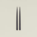 Hand Dipped Taper Set  - Charcoal