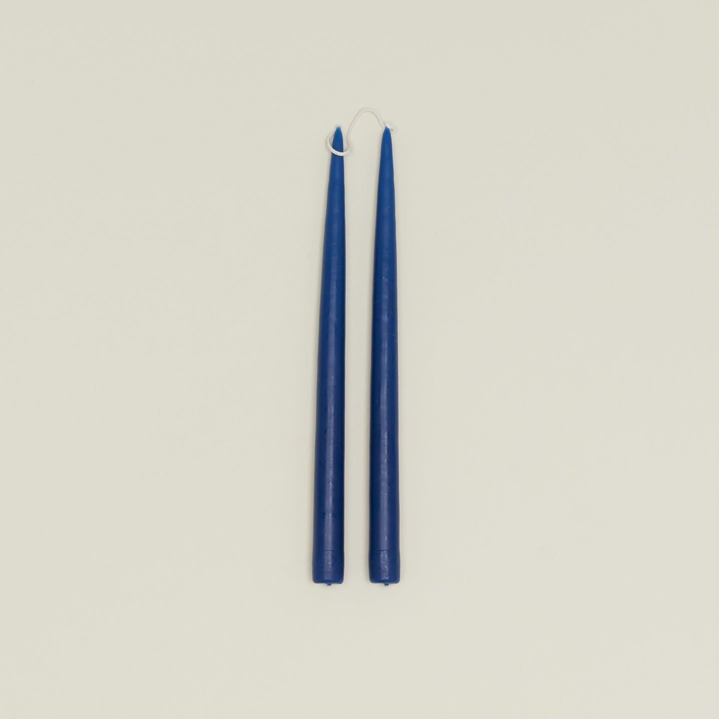 Hand Dipped Taper Set  - Copenhagen Blue