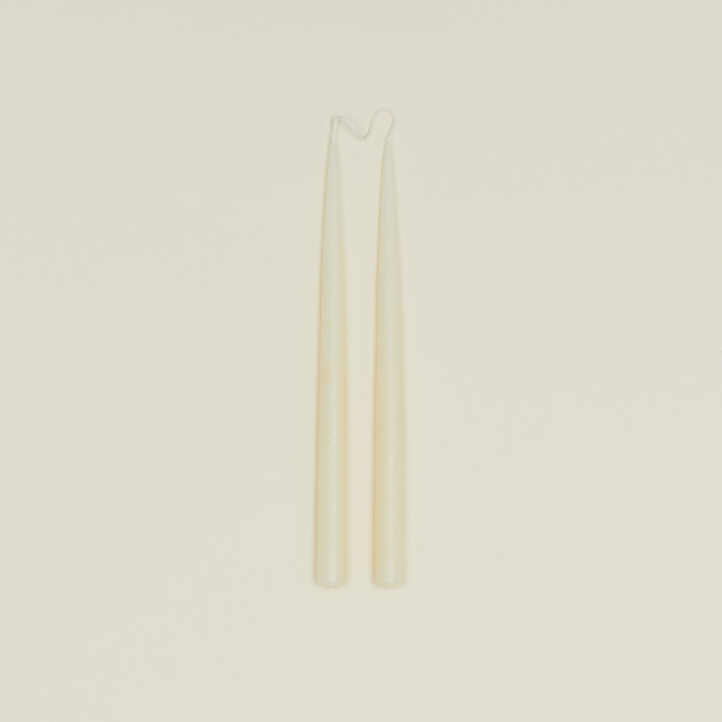 Hand Dipped Taper Set  - Ivory