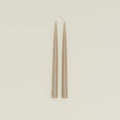 Hand Dipped Taper Set  - Taupe