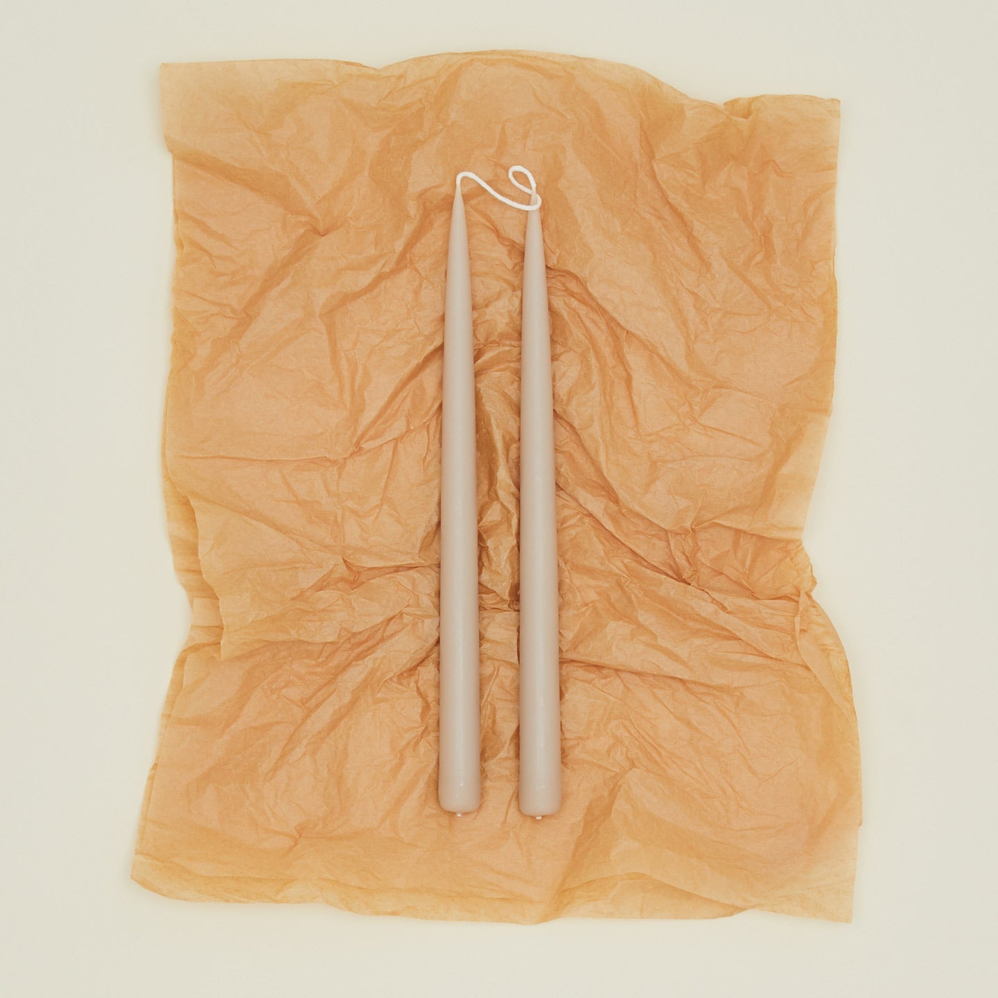 Hand Dipped Taper Set  - Taupe
