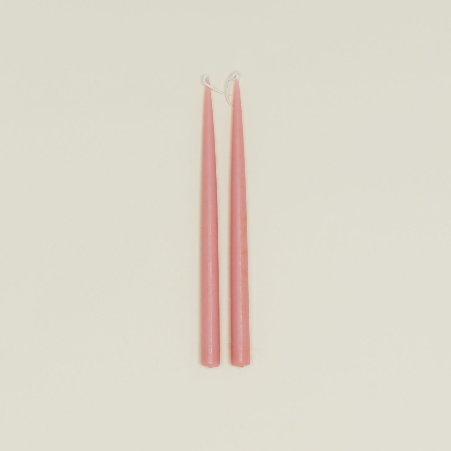 Hand Dipped Taper Set  - Tea Rose