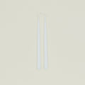 Hand Dipped Taper Set  - White