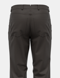 Dark Umber Pin Dot Stretch Five Pocket