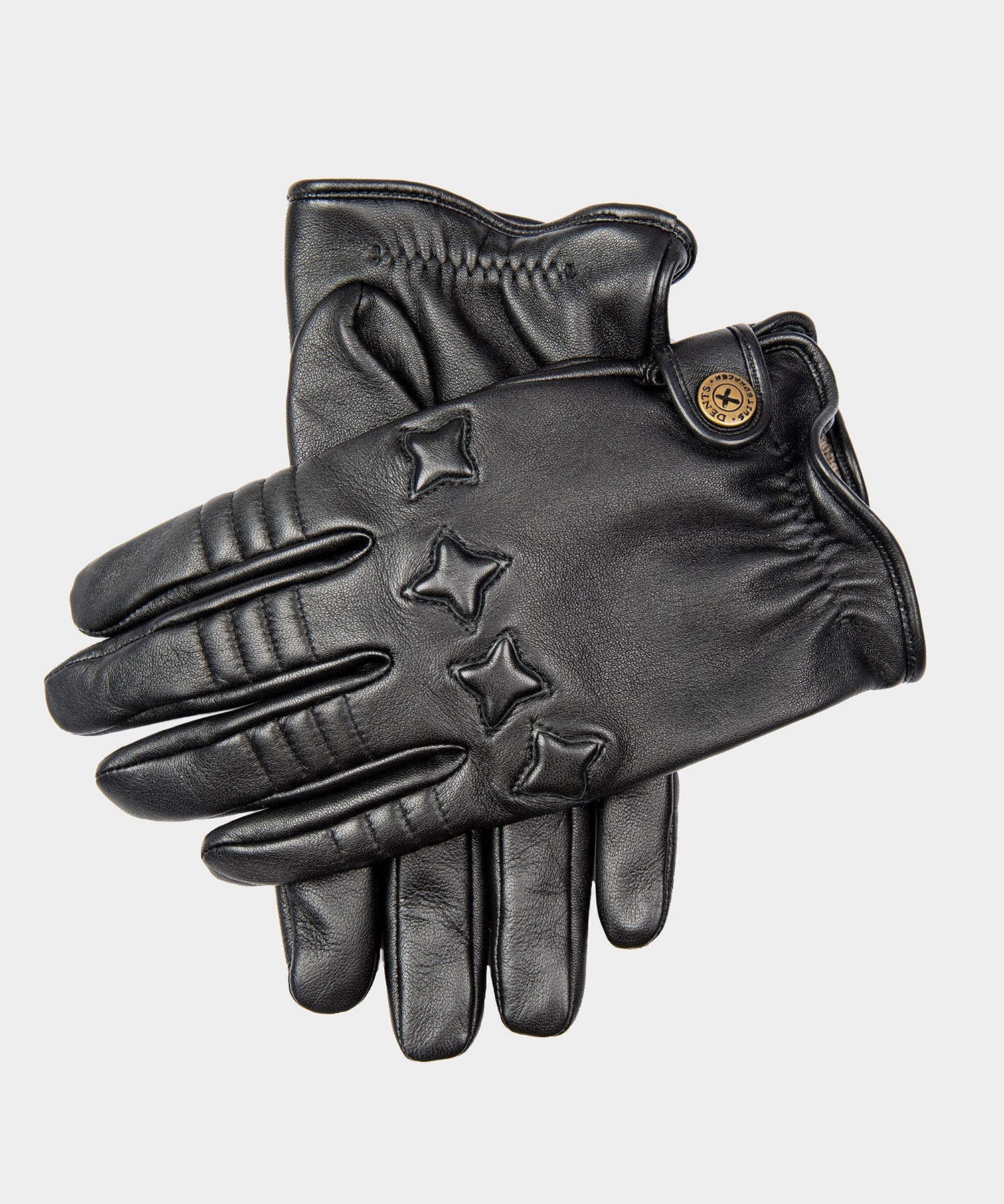 Dents Bikers Style Leather Driving Glove