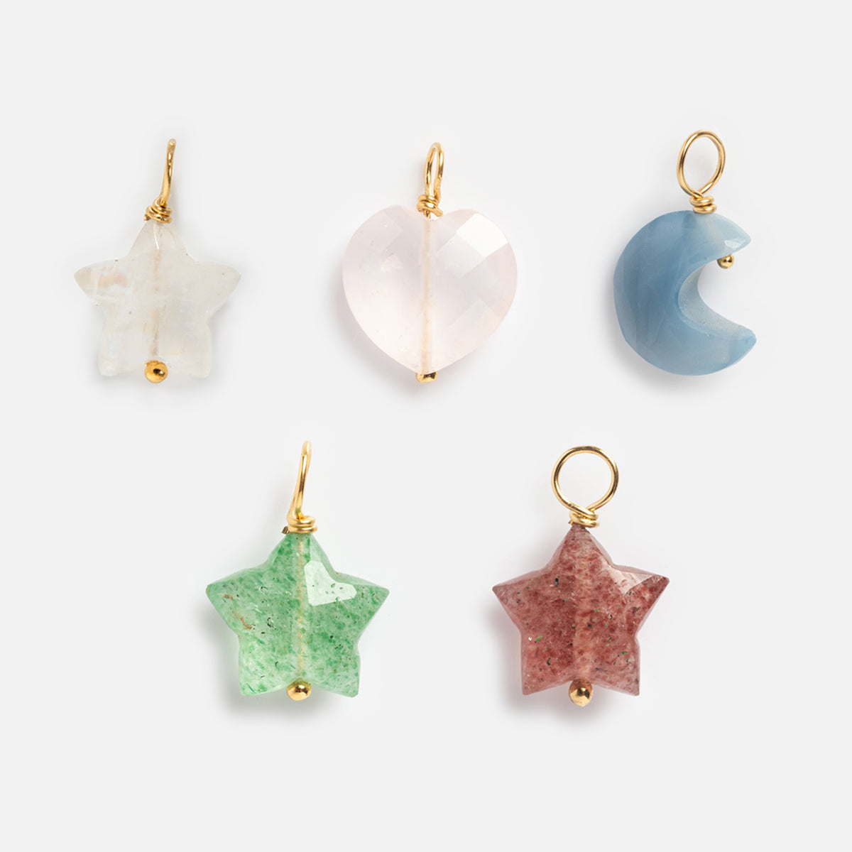 Devi Arts Collective x Local Eclectic Carved Crystal Charms