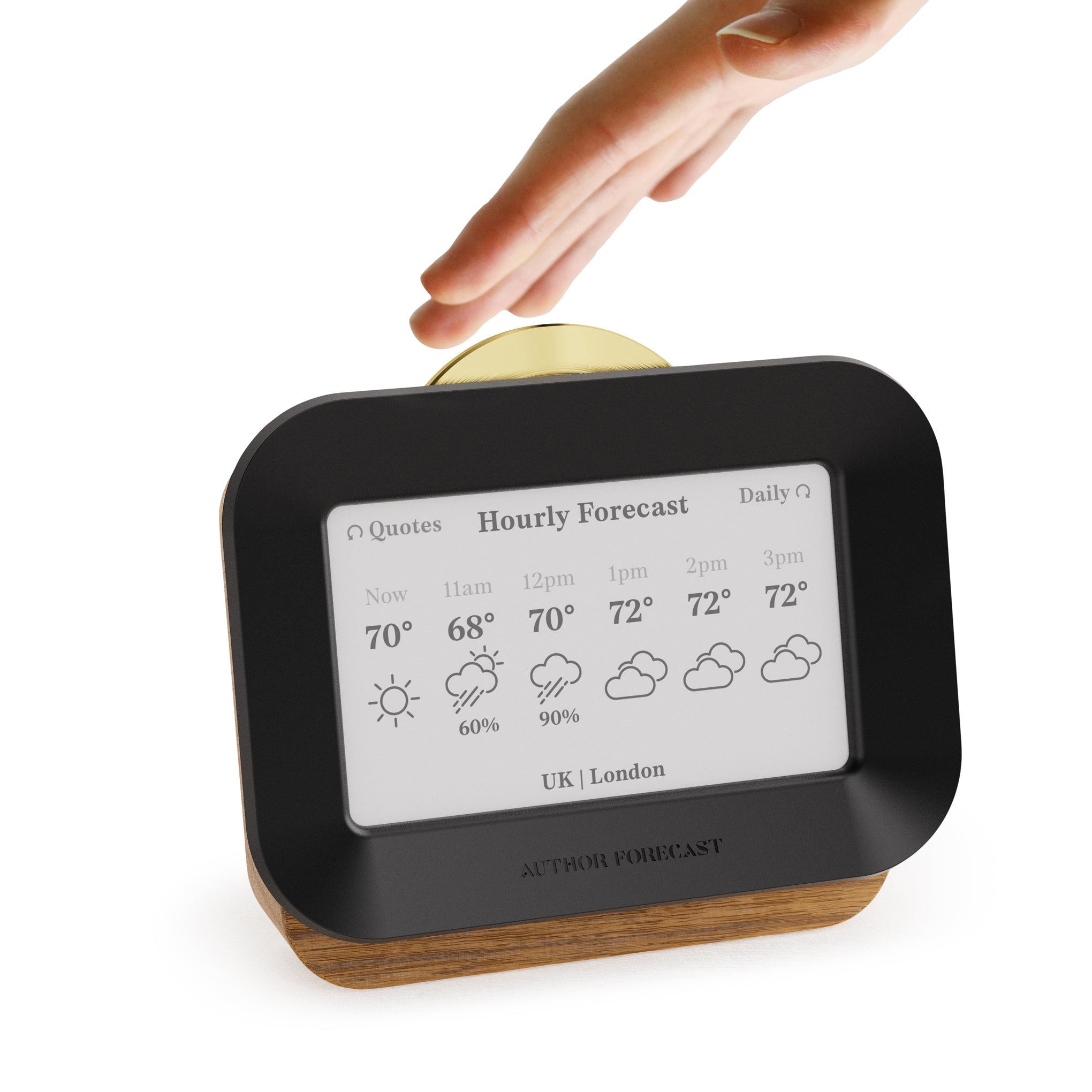 Author Forecast Digital Weathervane - Small