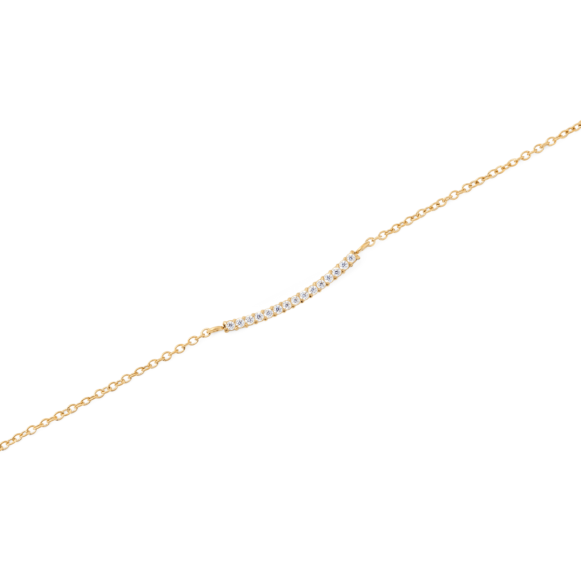 Mirelle Eternity Necklace Gold