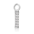 Diamond Pavé Square Bar Charm