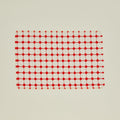 Wicker Fringed Placemat, Set of 4 - Cherry