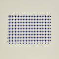 Wicker Fringed Placemat, Set of 4 - Cobalt