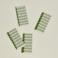 Hopsack Fringed Napkin, Set of 4 - Leaf